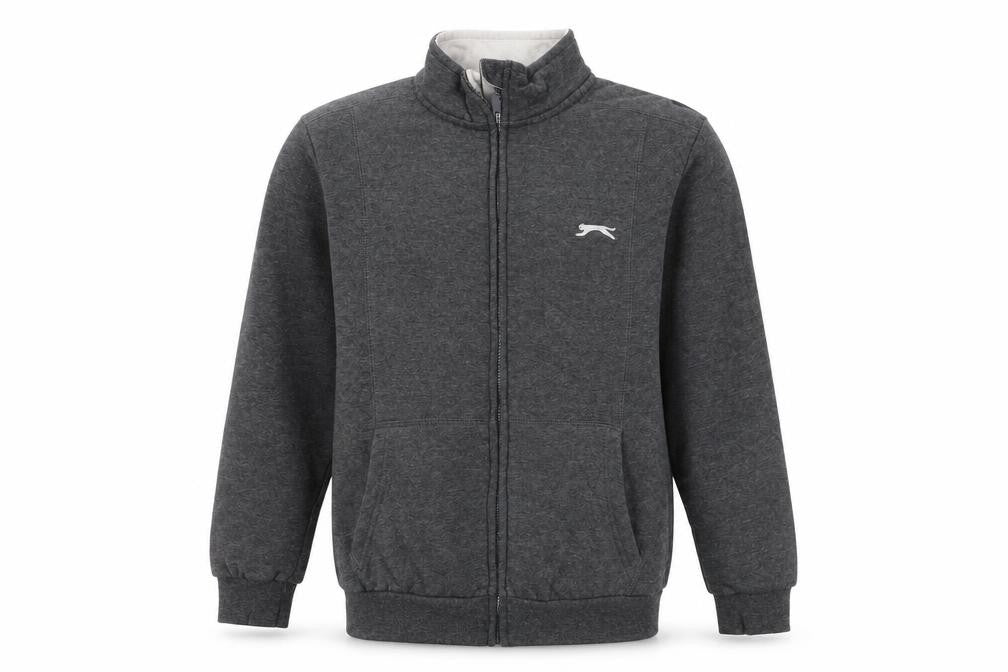 Slazenger Boys Grey   Full Zip Jumper Size 13 Years