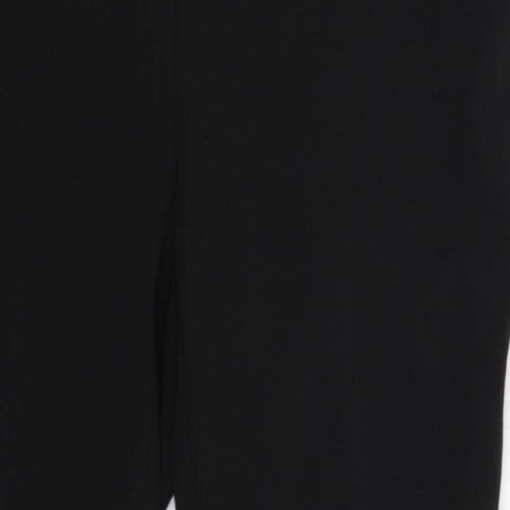 Preworn Womens Black   Trousers  Size 34 in L28 in