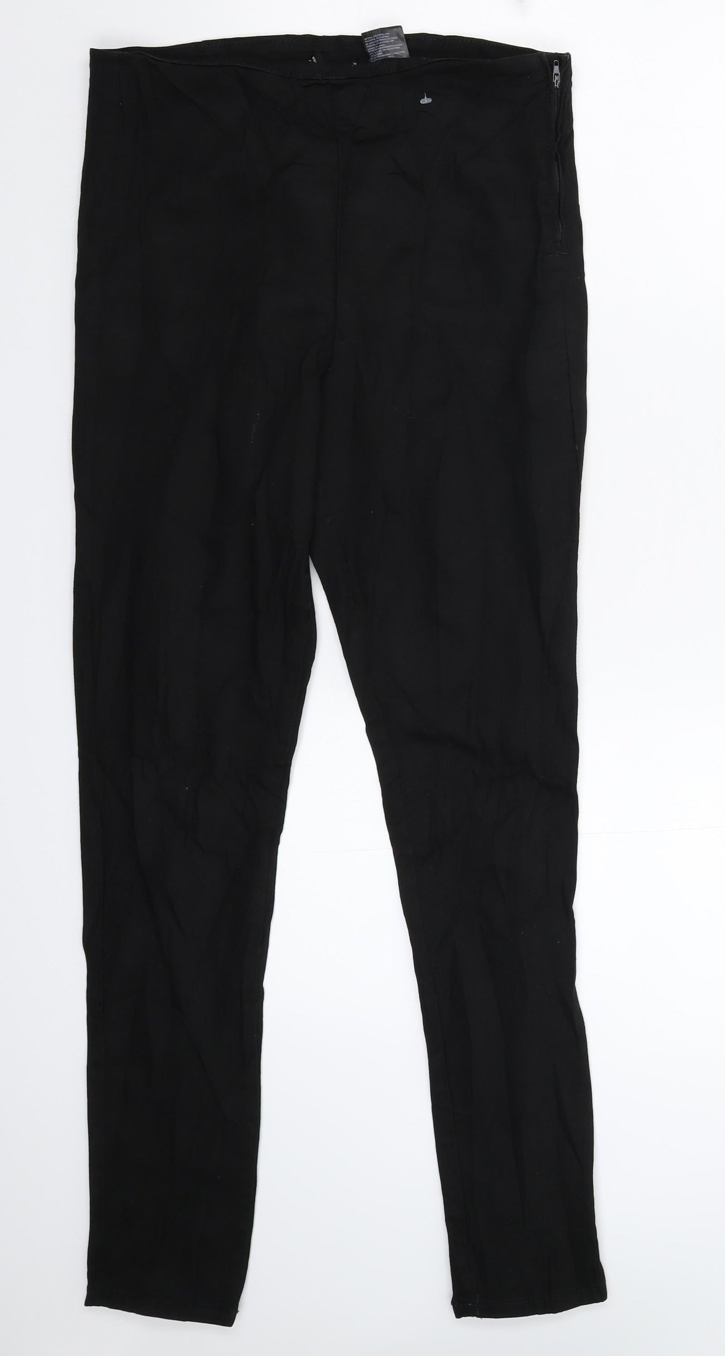 Divided Womens Black   Jegging Trousers Size 12 L28 in