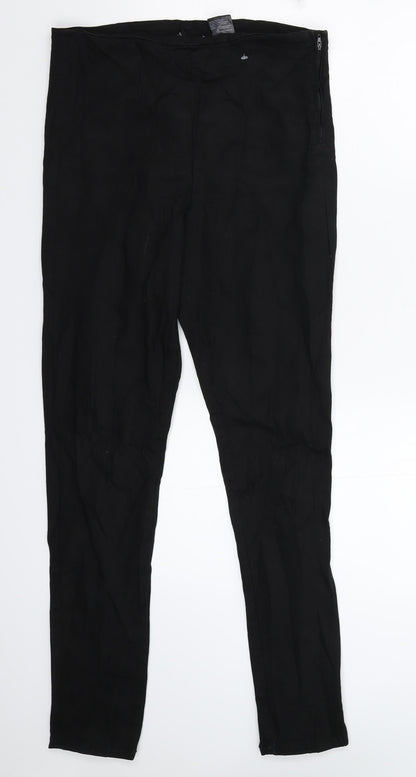 Preloved Divided Womens Black   Jegging Trousers Size 12 L28 in - Front