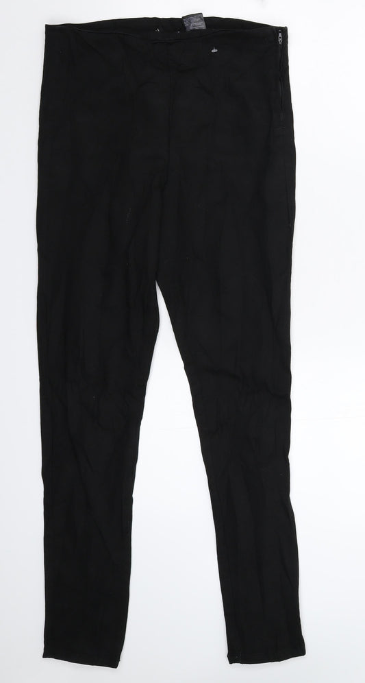 Divided Womens Black   Jegging Trousers Size 12 L28 in