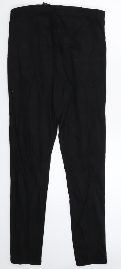 Preloved Divided Womens Black   Jegging Trousers Size 12 L28 in - Back
