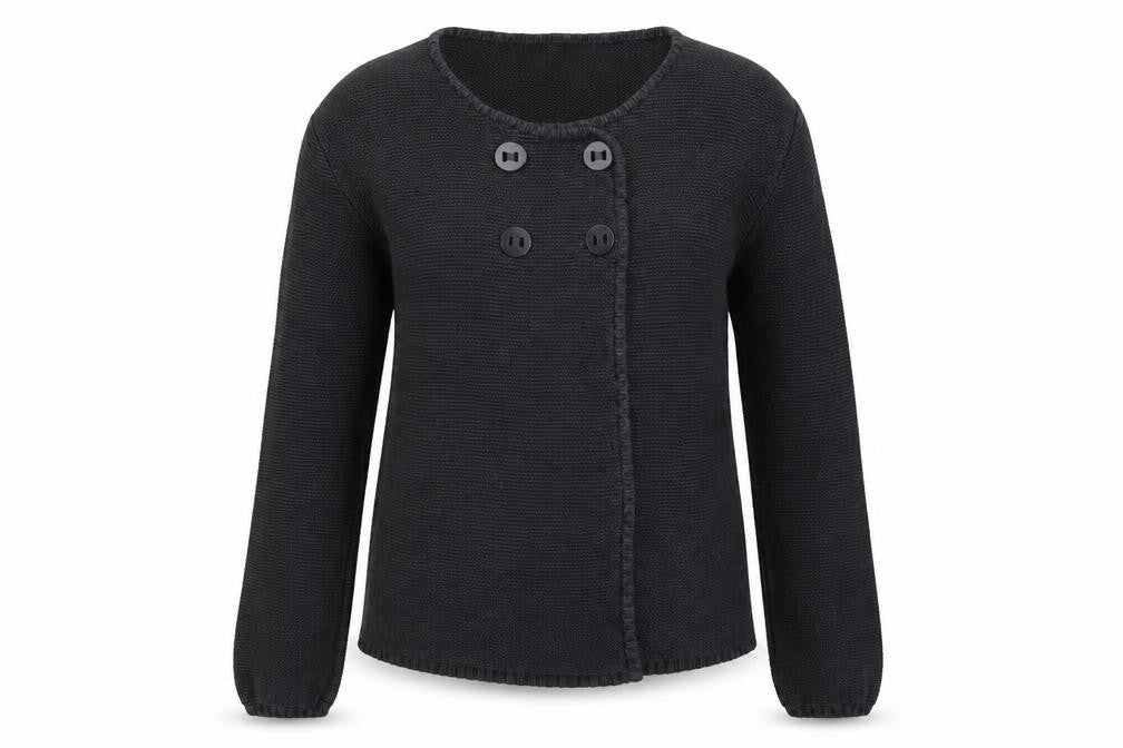 Back to School Girls Grey  Knit Cardigan Jumper Size 14-15 Years