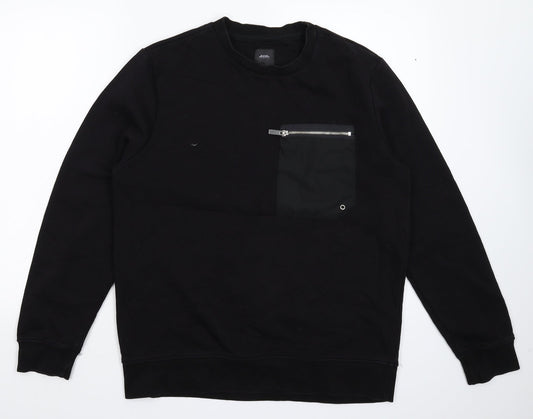 Burton Mens Black   Pullover Sweatshirt Size M