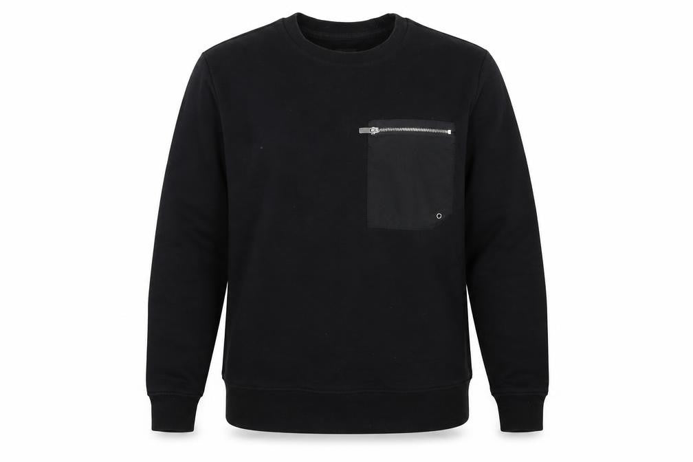 Burton Mens Black   Pullover Sweatshirt Size M