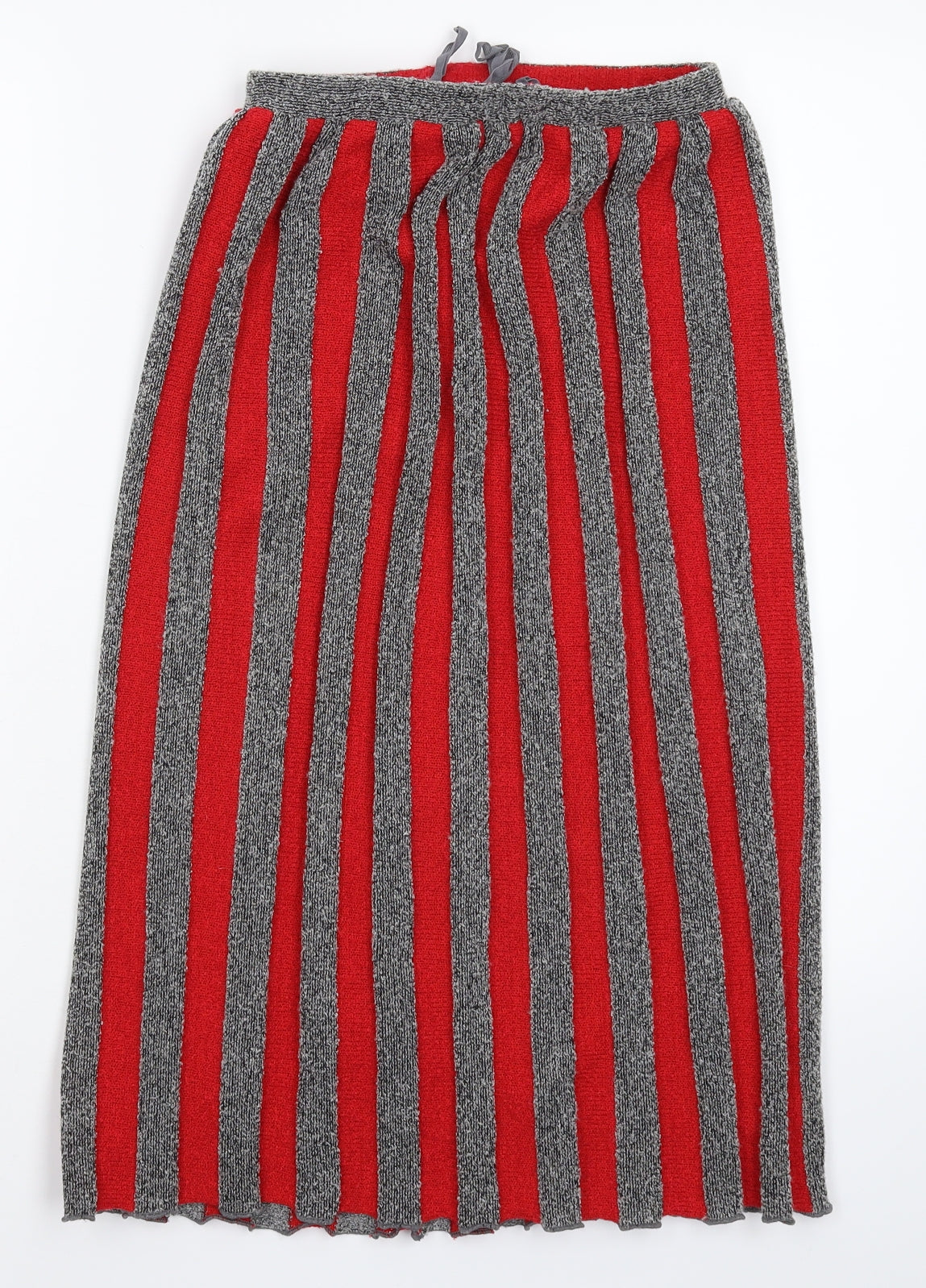 Preworn Womens Multicoloured Striped  Straight & Pencil Skirt Size 10