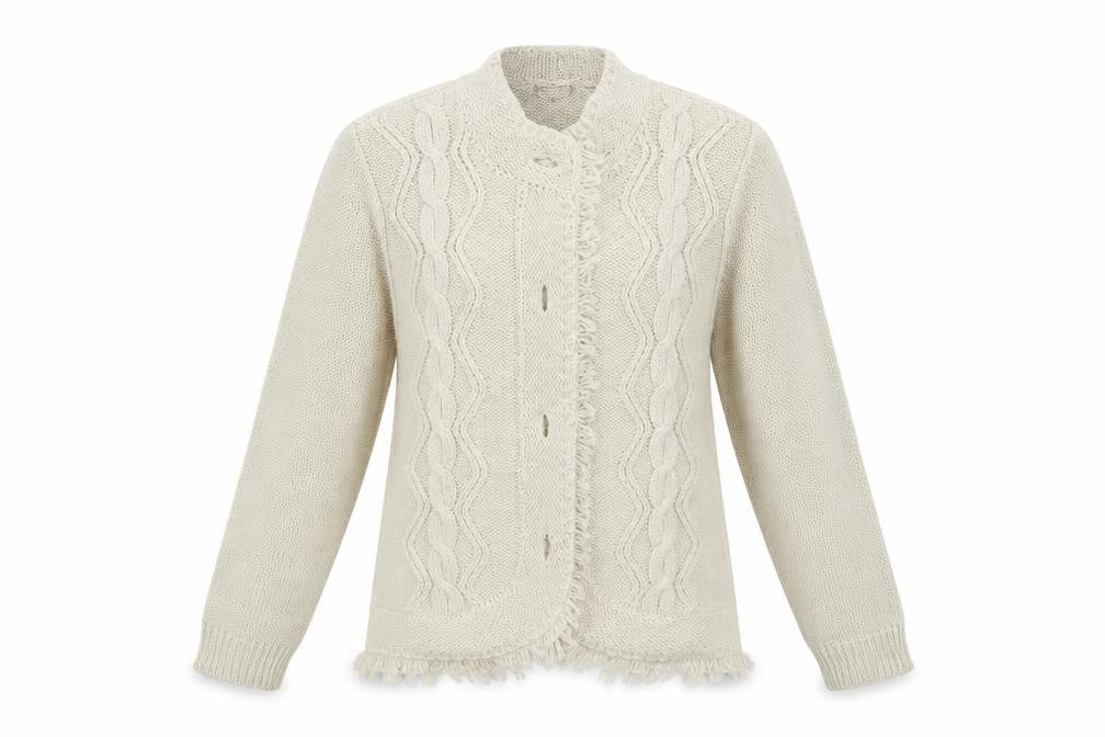 Being Casual Womens Beige   Cardigan Jumper Size 12