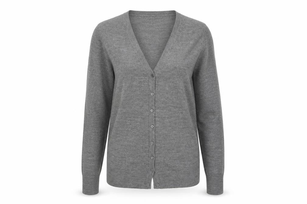 BHS Womens Grey   Cardigan Jumper Size 10