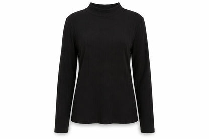 Nutmeg Womens Black   Basic Blouse Size 10