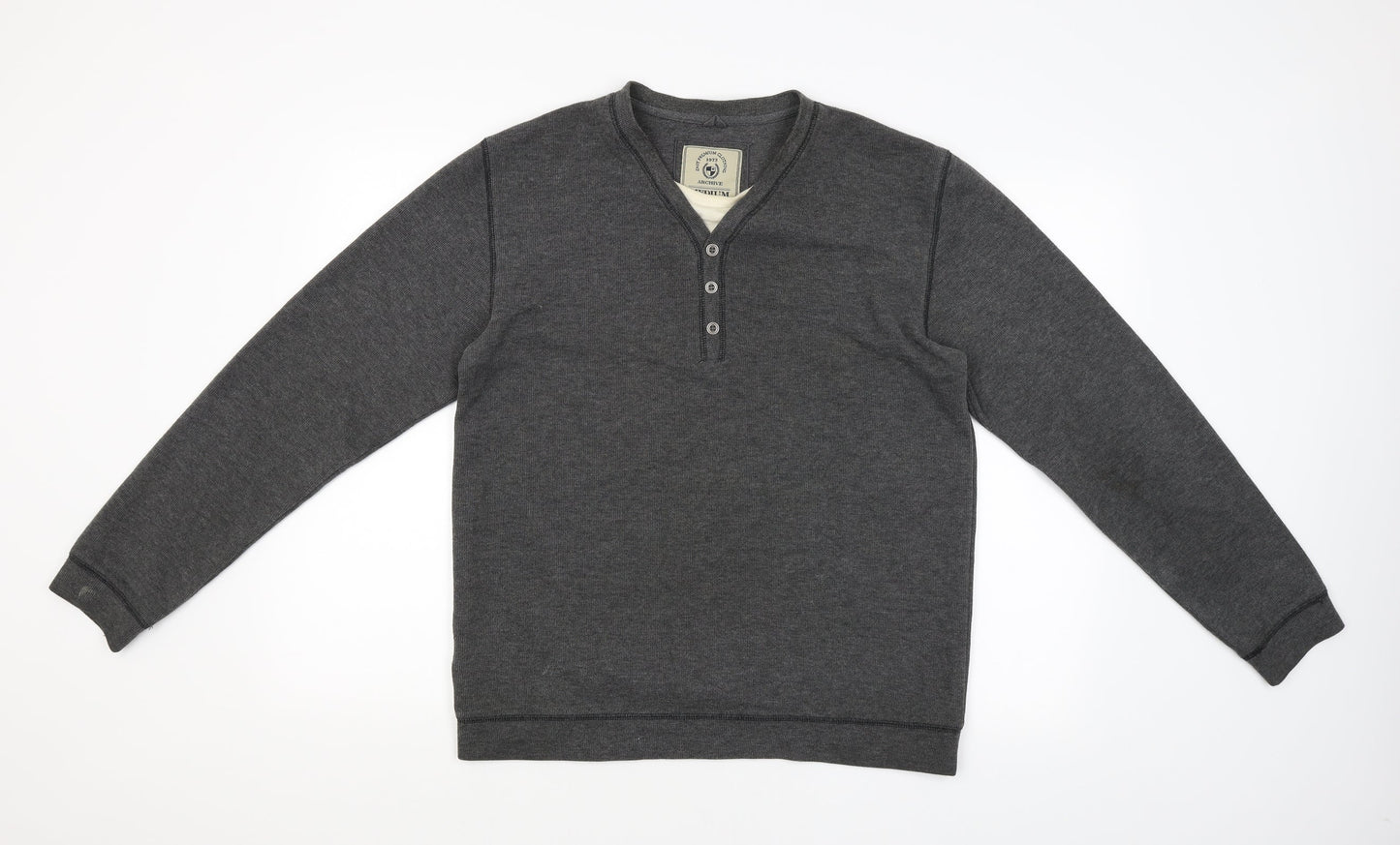 easy premium clothing Mens Grey   Pullover Jumper Size M