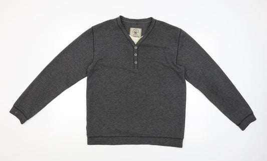 easy premium clothing Mens Grey   Pullover Jumper Size M