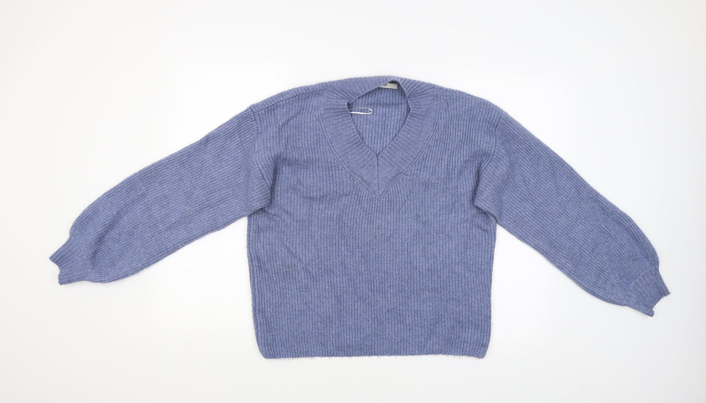 George Womens Blue   Pullover Jumper Size M