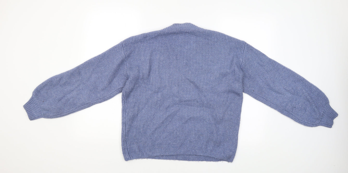 George Womens Blue   Pullover Jumper Size M