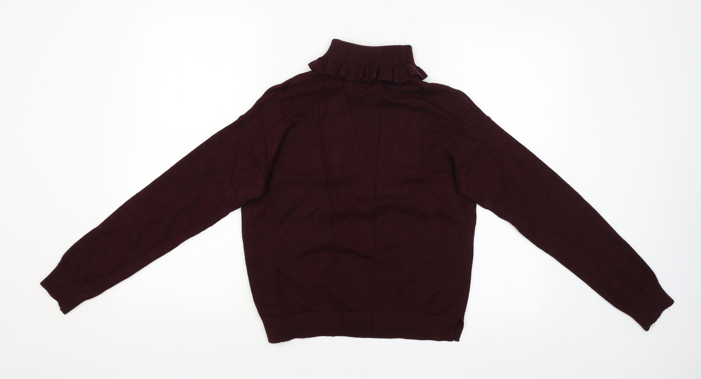 Topshop Womens Red   Pullover Jumper Size 8