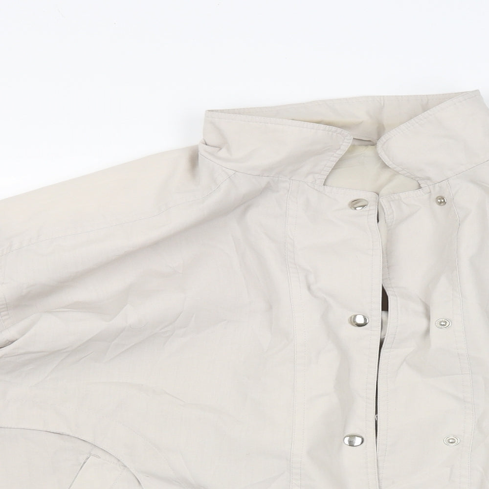 C&A Womens Beige   Rain Coat Coat Size 12