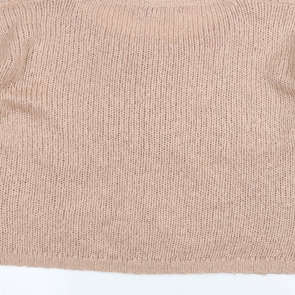 Preloved Select Womens Pink  Knit Pullover Jumper Size 10 - Label