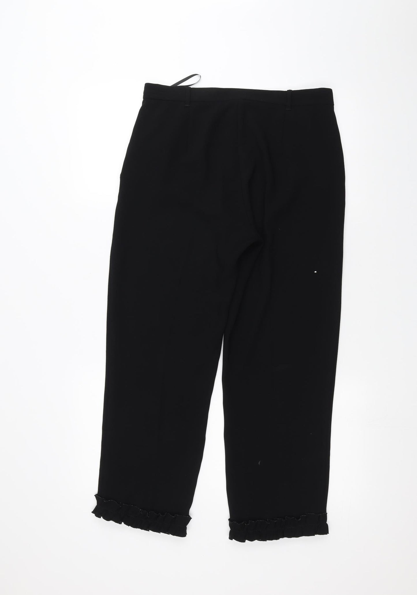 River Island Womens Black   Trousers  Size 10 L23 in