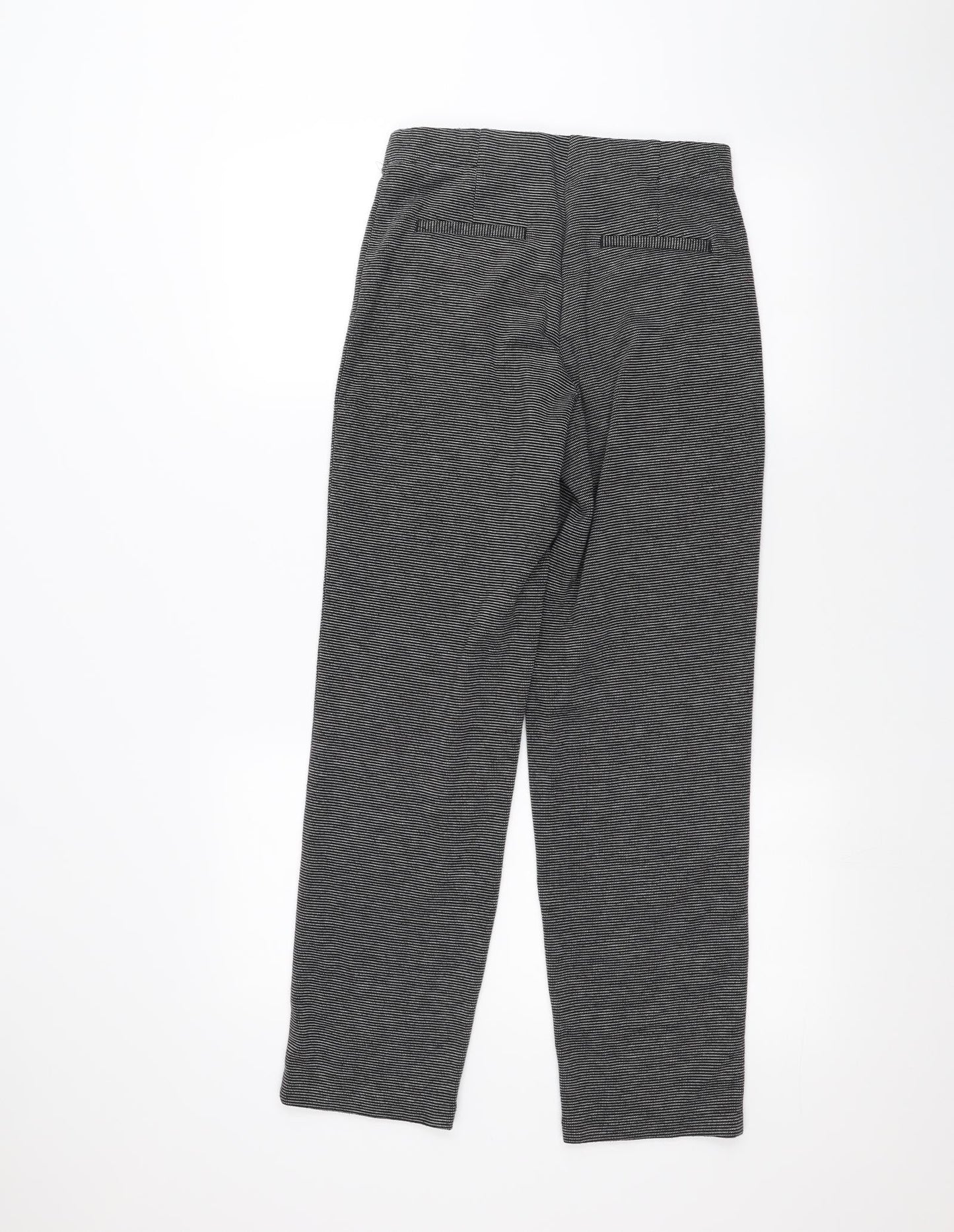 Marks and Spencer Womens Black   Trousers  Size 8 L26 in
