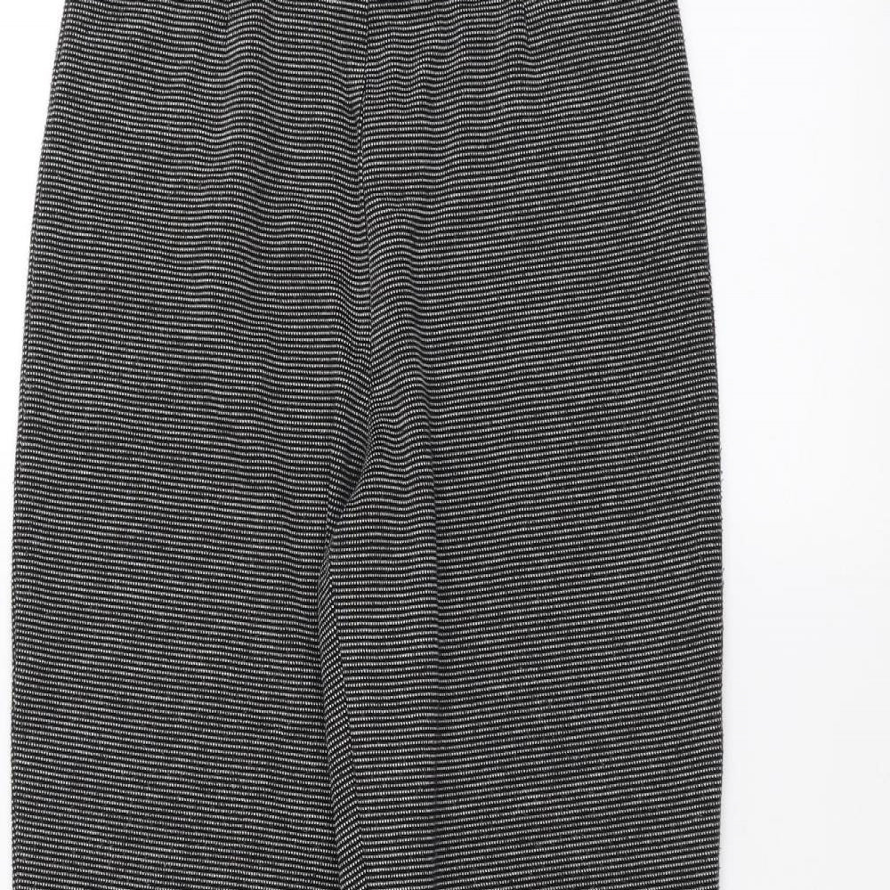 Marks and Spencer Womens Black   Trousers  Size 8 L26 in