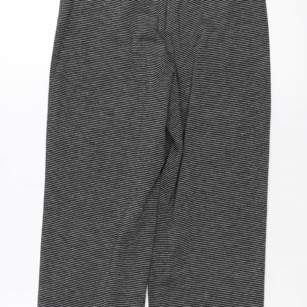 Marks and Spencer Womens Black   Trousers  Size 8 L26 in
