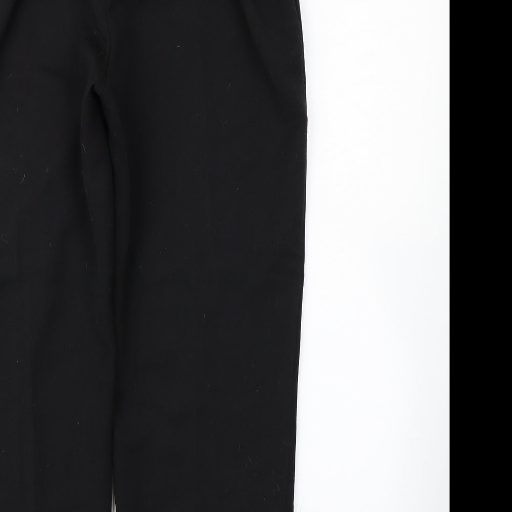 Preworn Womens Black   Trousers  Size 16 L25 in