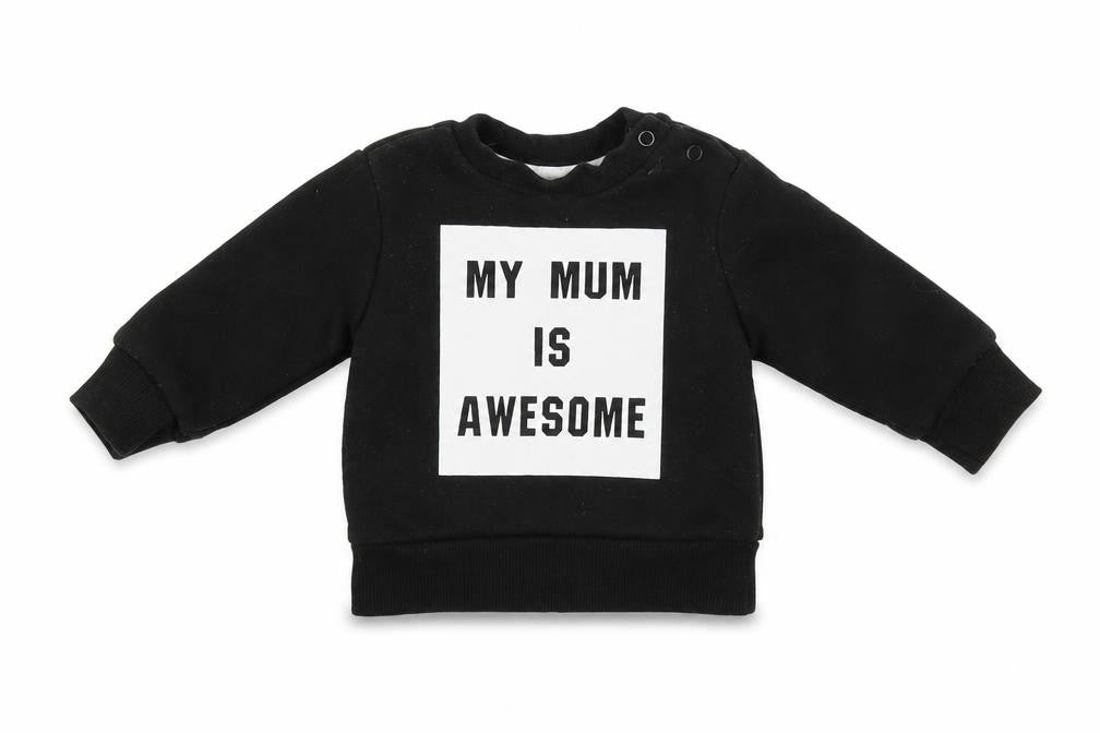 mini rebel  Black   Pullover Jumper Size 0-3 Months