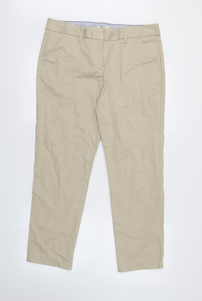 Additional front view of Papaya women’s brown sweatpants, size UK 12, 26-inch leg