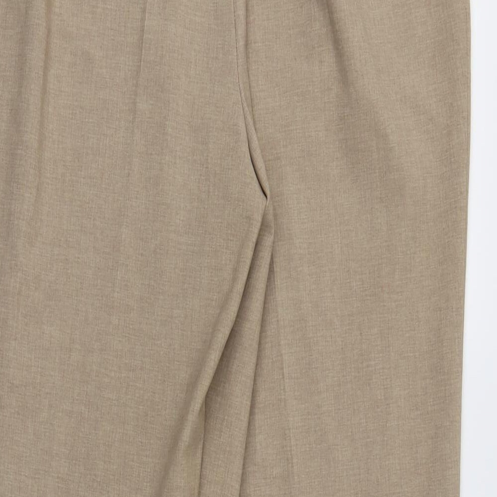 Marks and Spencer Womens Brown   Trousers  Size 18 L29 in