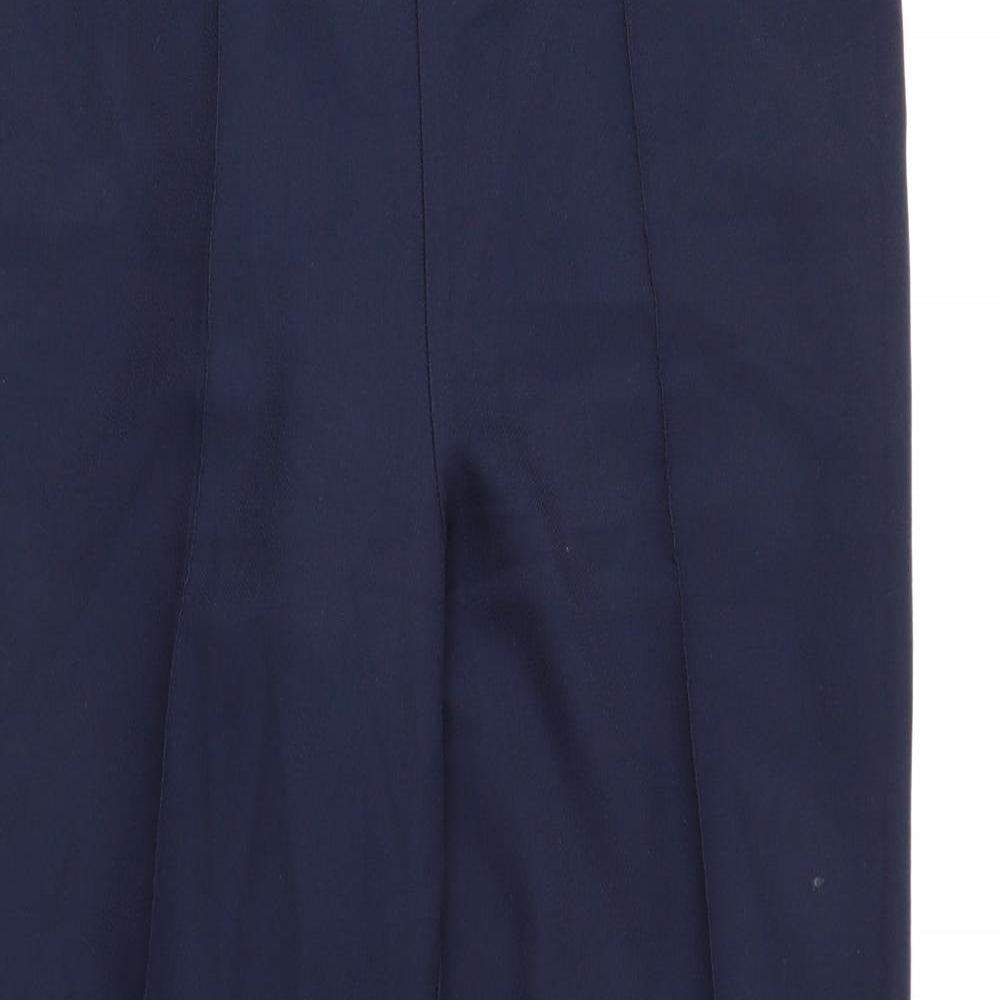 Papaya Womens Black Houndstooth  Trousers  Size 10 L26 in