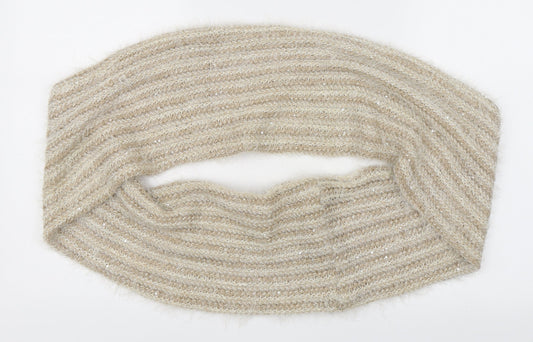 Preworn Womens Beige  Knit  Scarf