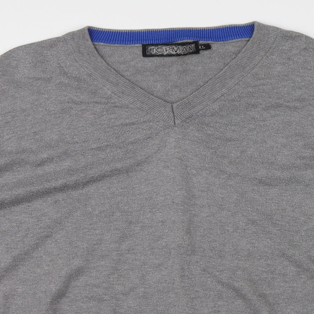 Topman Womens Grey   Pullover Jumper Size XL