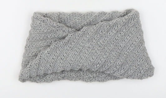 Marks & Spencer Womens Grey  Knit  Scarf
