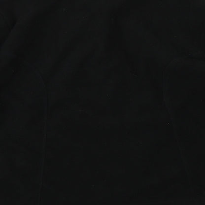 Tu Womens Black   Full Zip Jumper Size 8