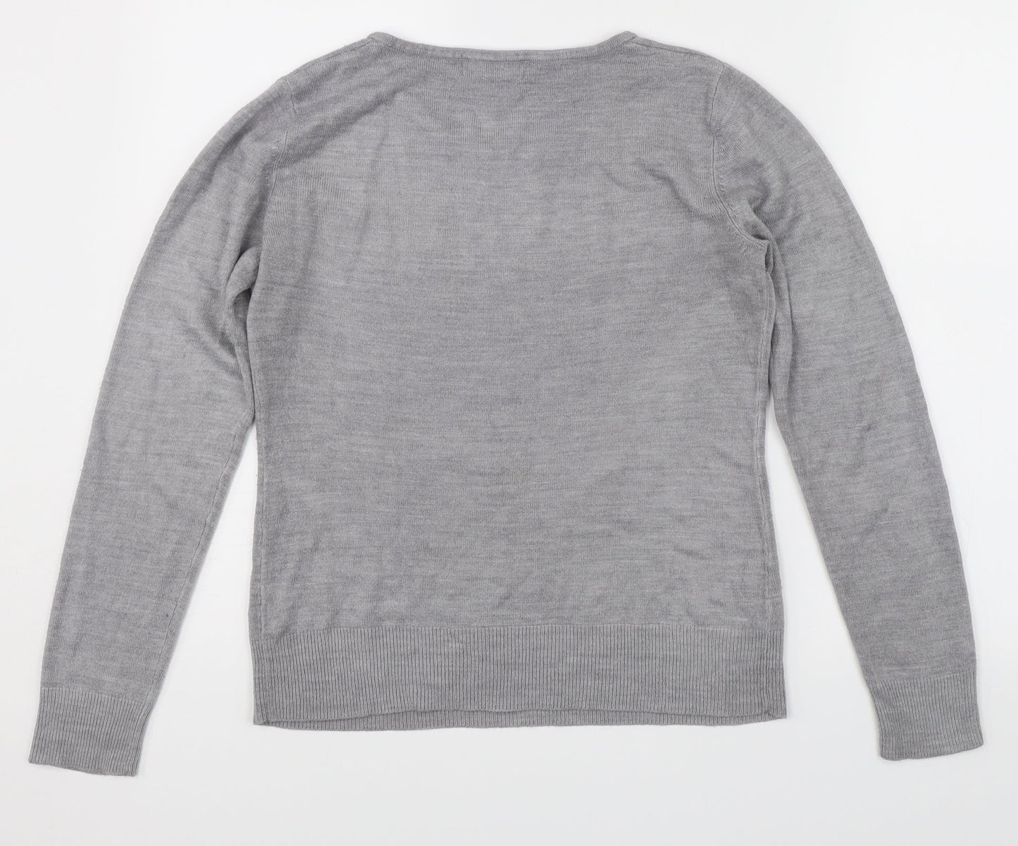 Debenhams Womens Grey   Pullover Jumper Size 10
