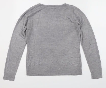 Debenhams Womens Grey   Pullover Jumper Size 10