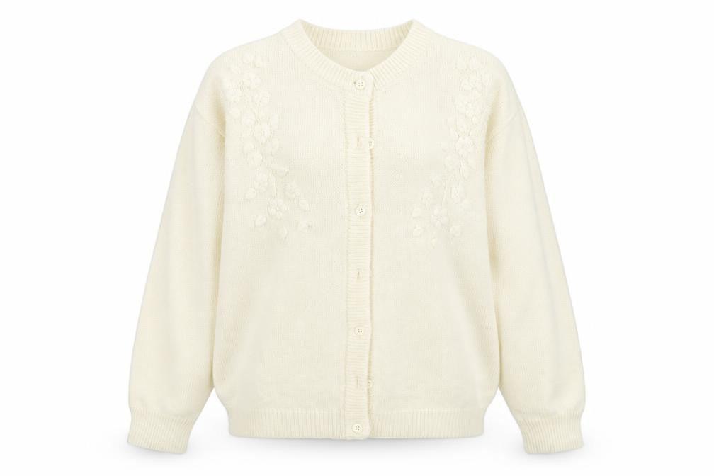 Preworn Womens White   Pullover Jumper Size S