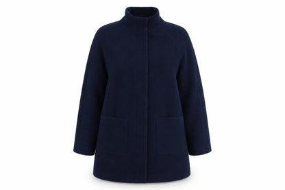 Marks & Spencer Womens Blue   Overcoat Jacket Size 14