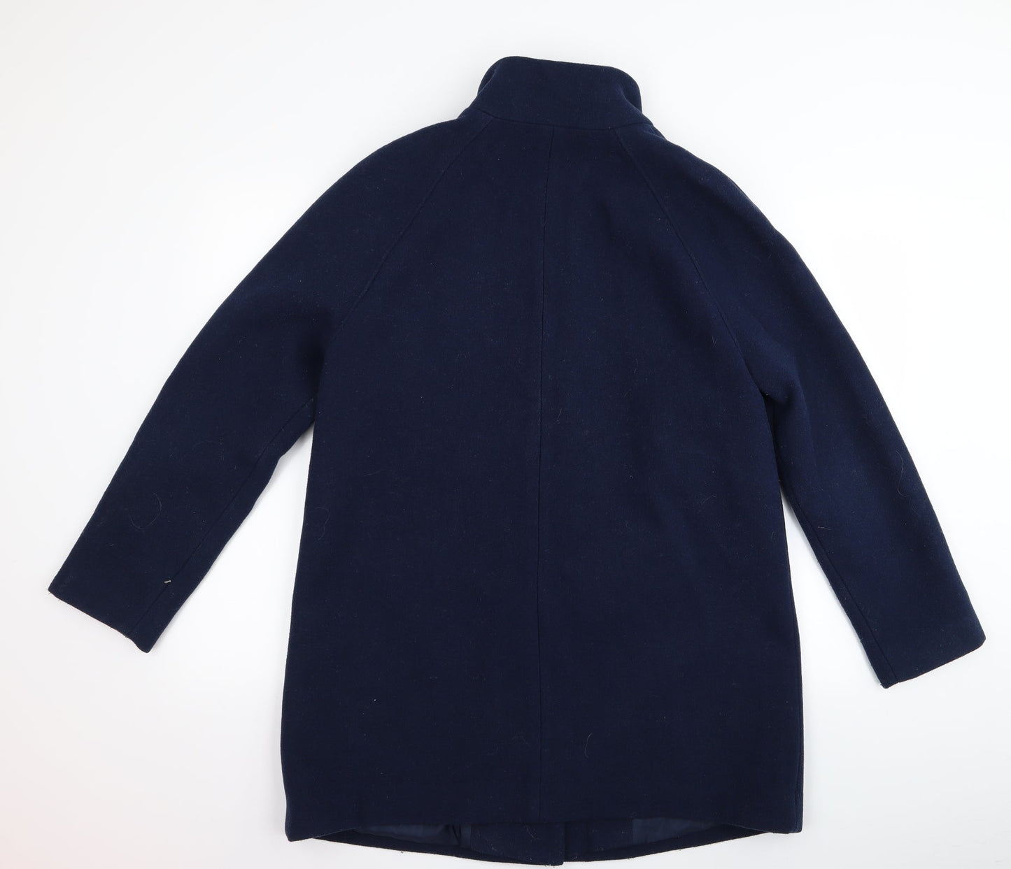 m&s Womens Blue   Overcoat Jacket Size 14