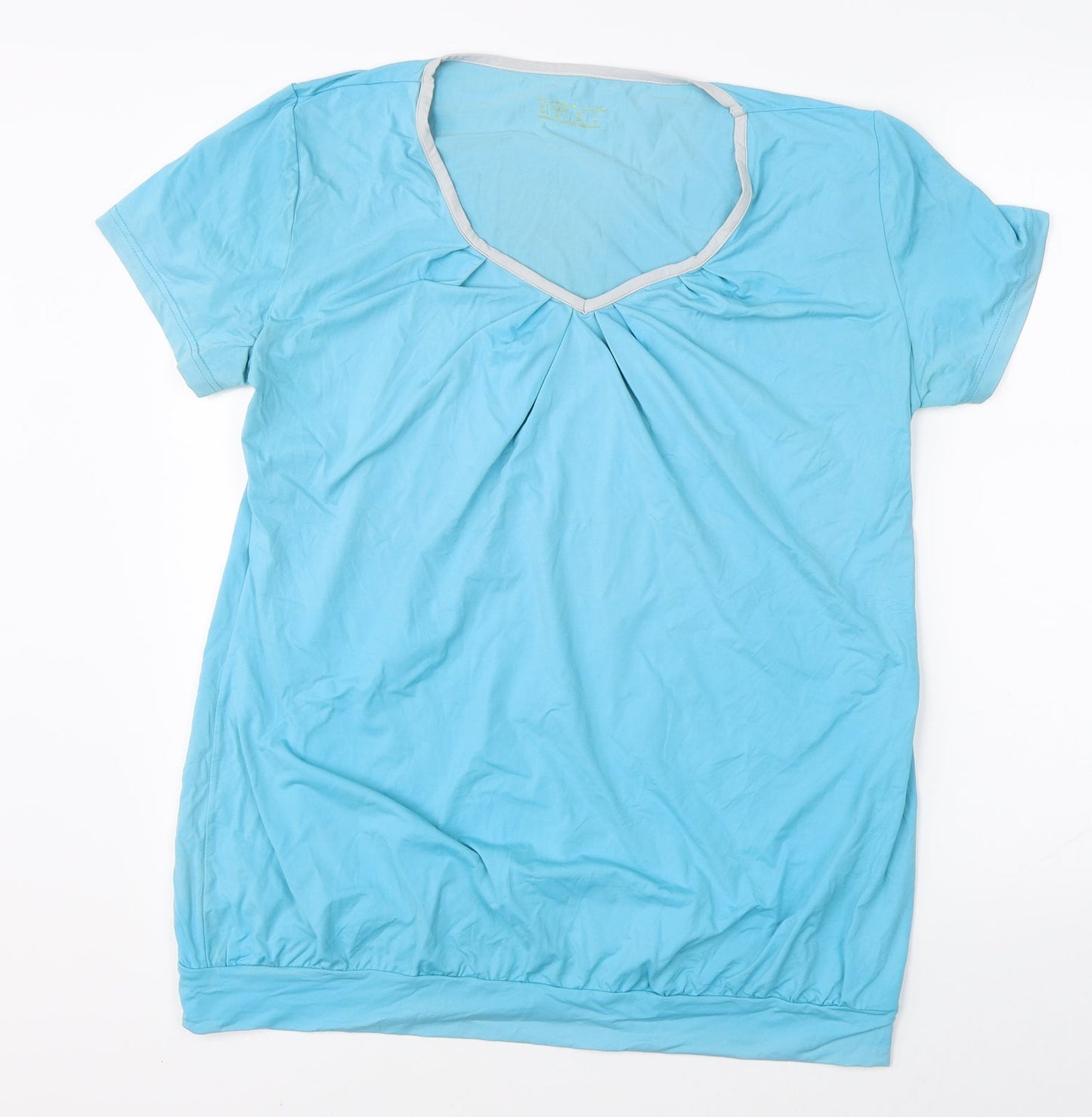 pure lime Womens Blue   Basic T-Shirt Size 20