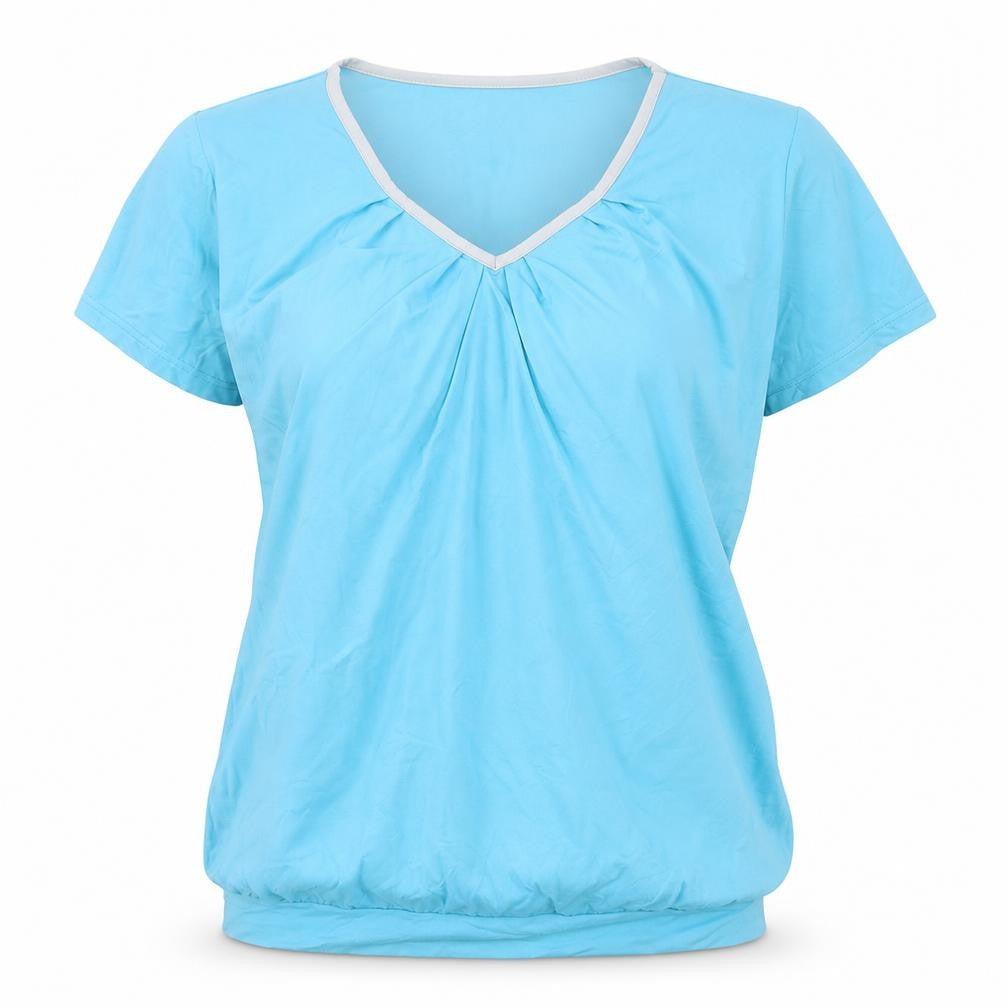 pure lime Womens Blue   Basic T-Shirt Size 20