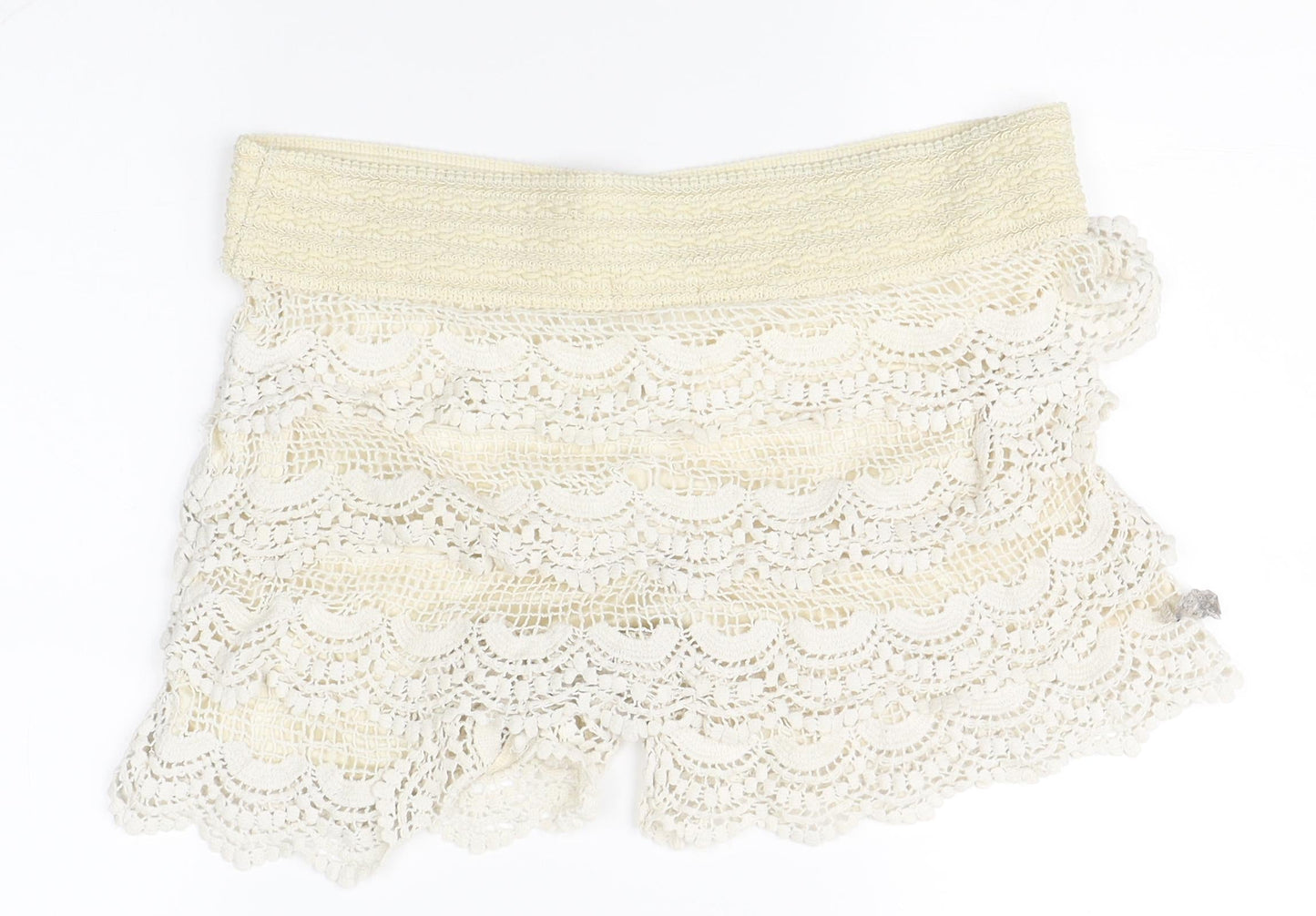 Magic Womens Ivory   Mom Shorts One Size