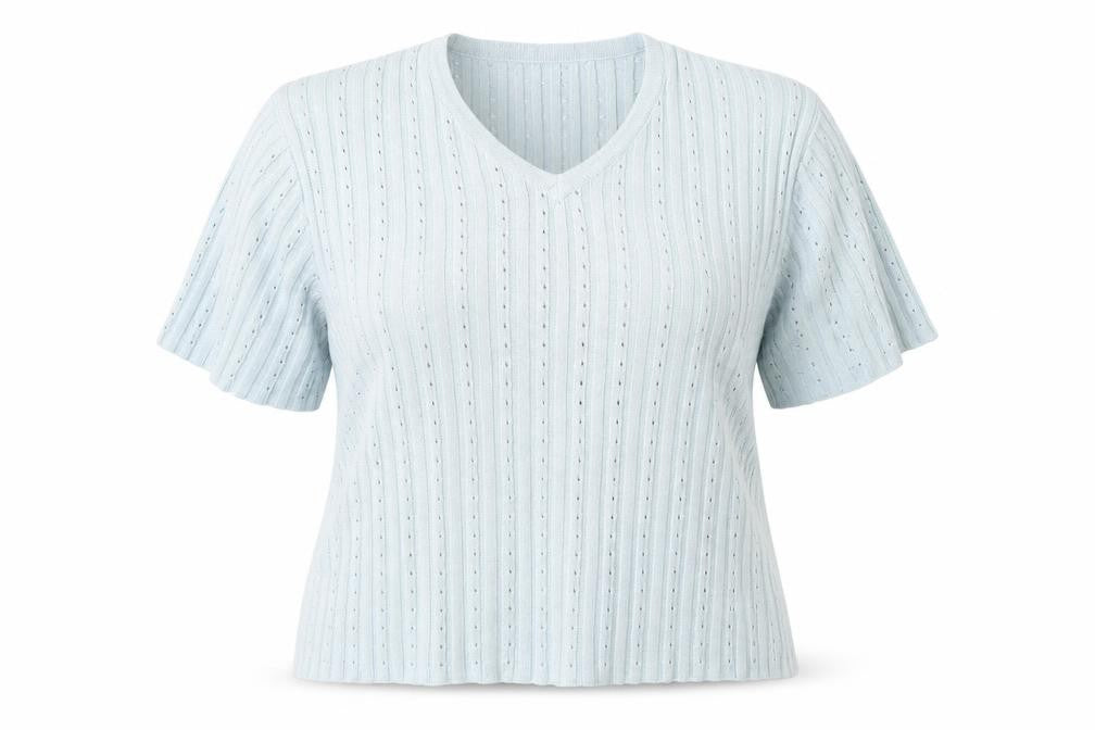 ofelia Womens Blue   Pullover Jumper Size 2XL