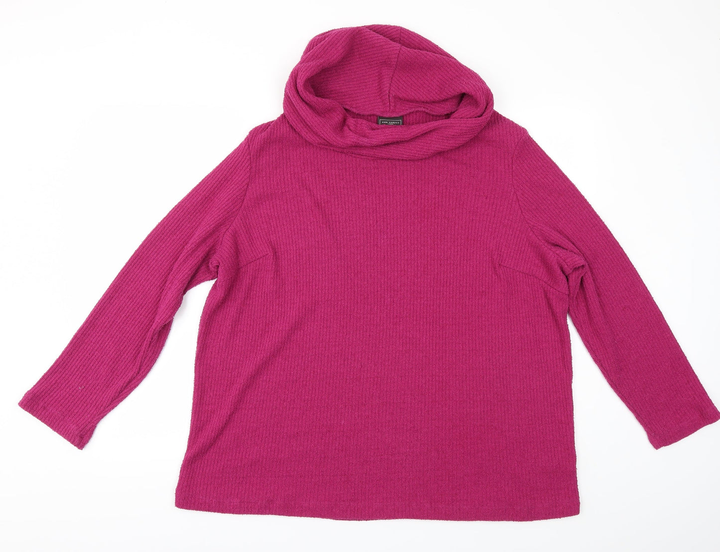 Ann Harvey Womens Pink   Pullover Jumper Size L