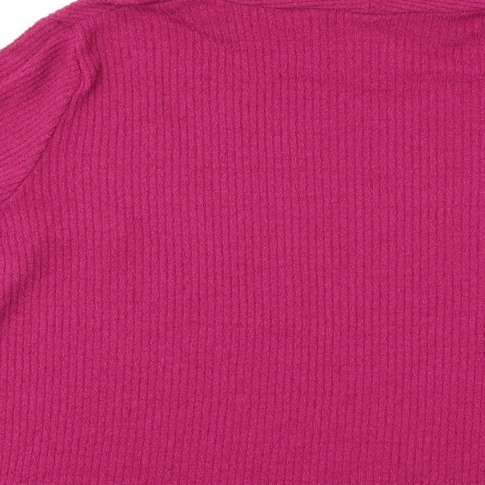 Ann Harvey Womens Pink   Pullover Jumper Size L