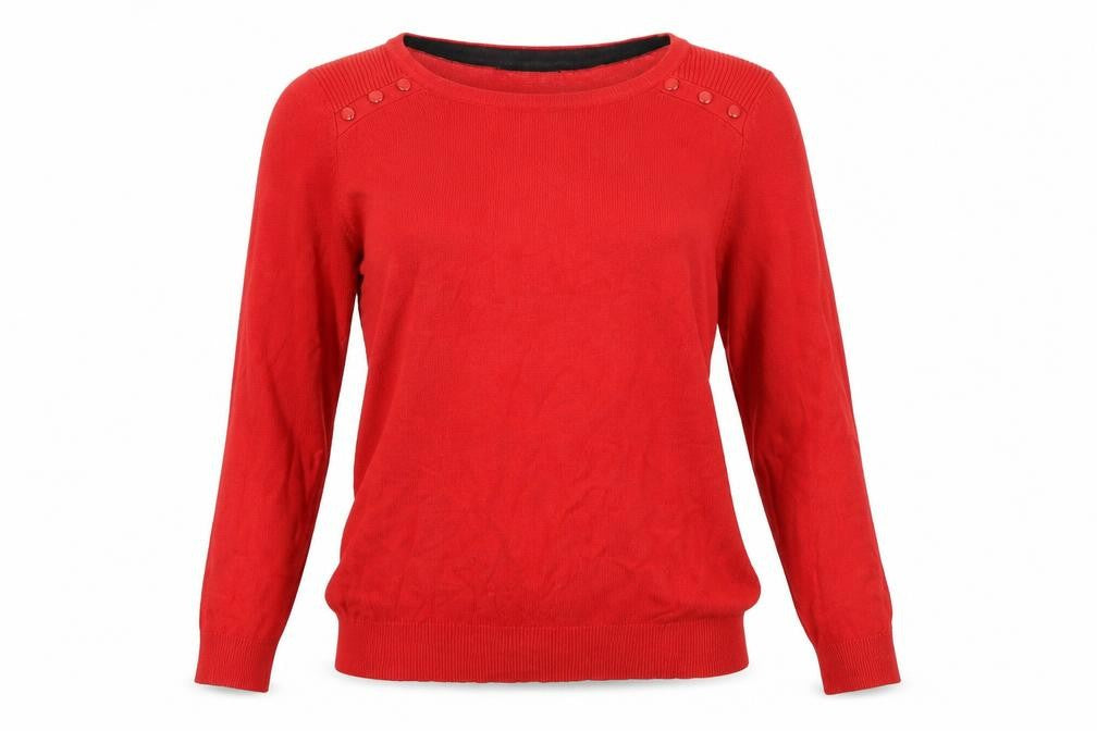 Debenhams Womens Red   Pullover Jumper Size 14