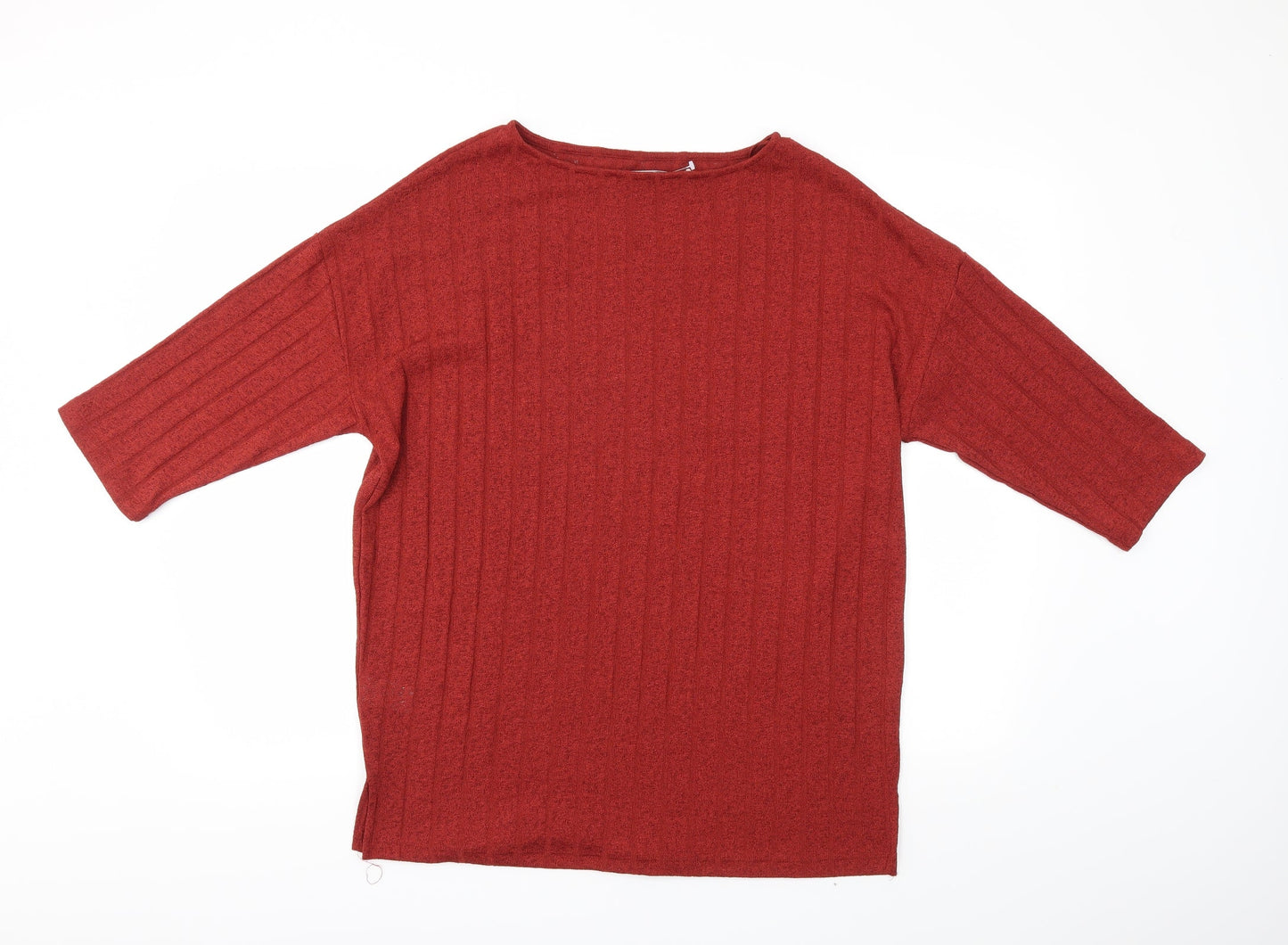 M&S Womens Red   Pullover Jumper Size 12