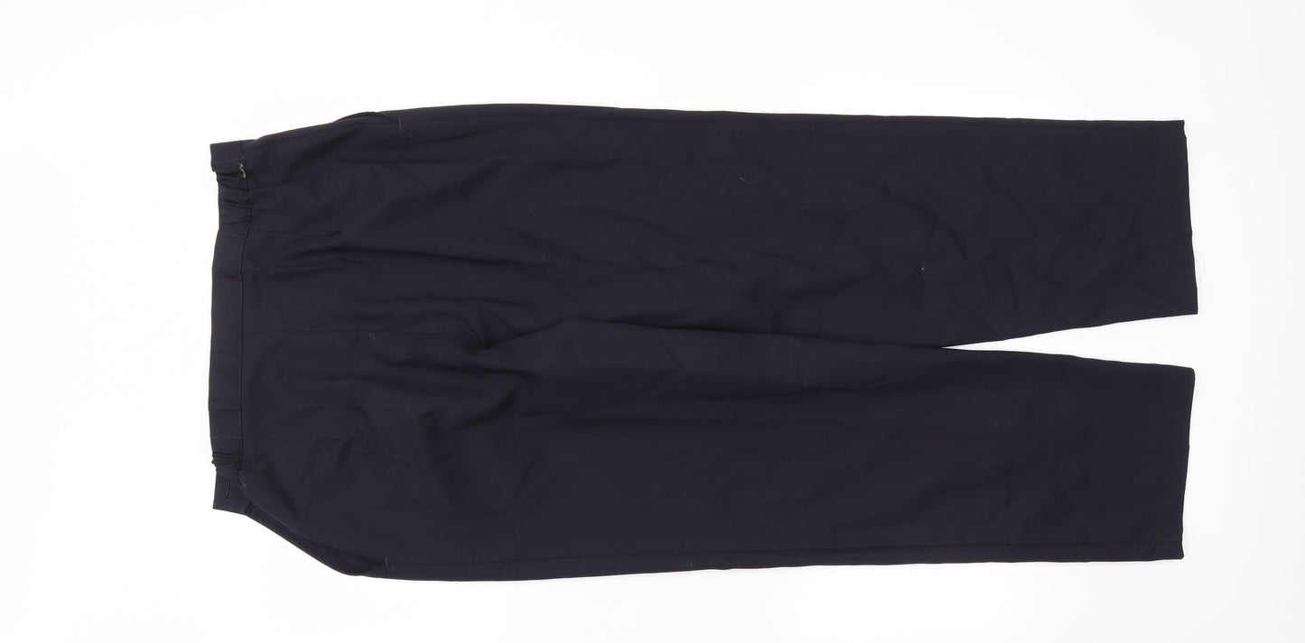 Country Collection Womens Black   Chino Trousers Size 16 L28 in