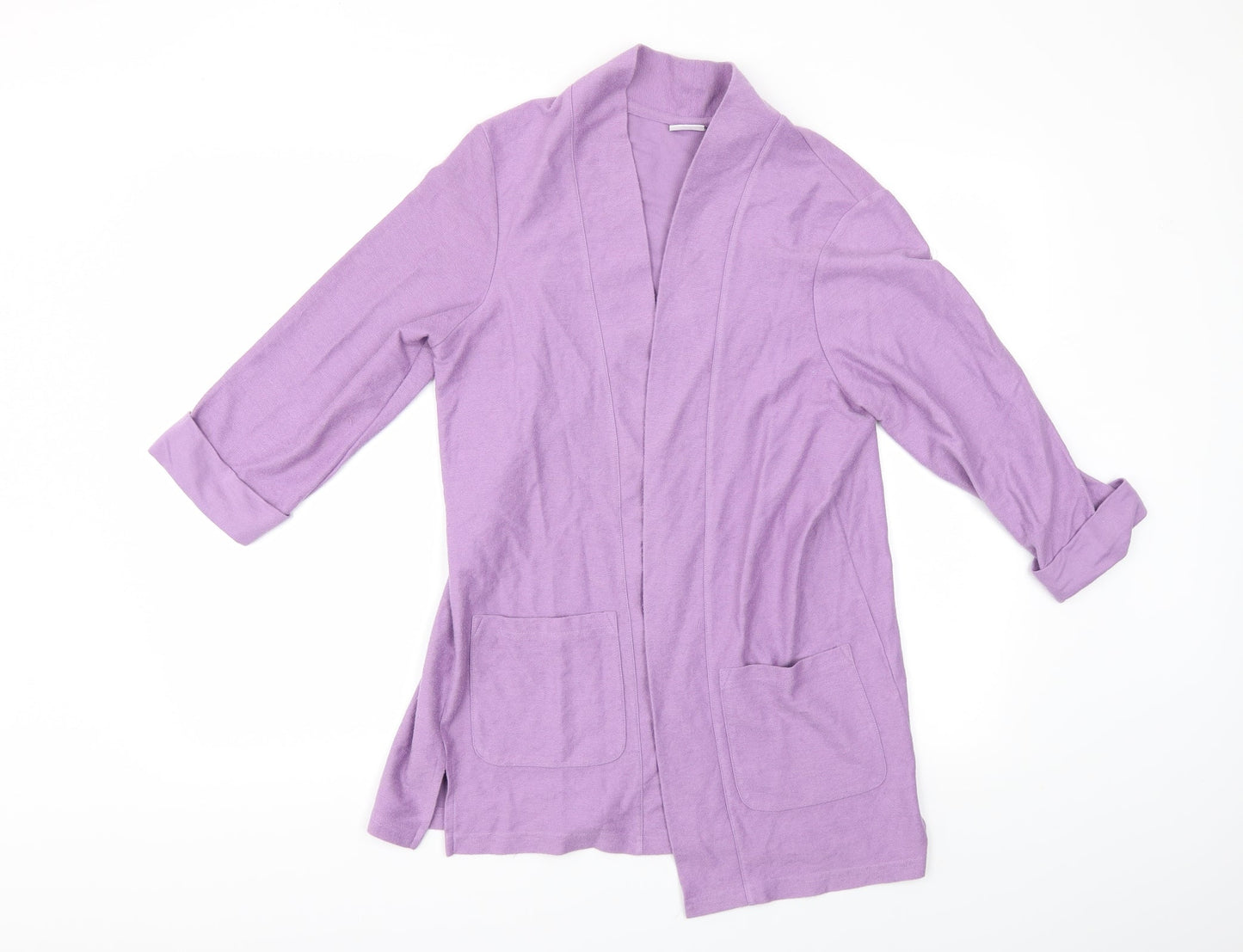 Damart Womens Purple   Overcoat Blazer Size 14