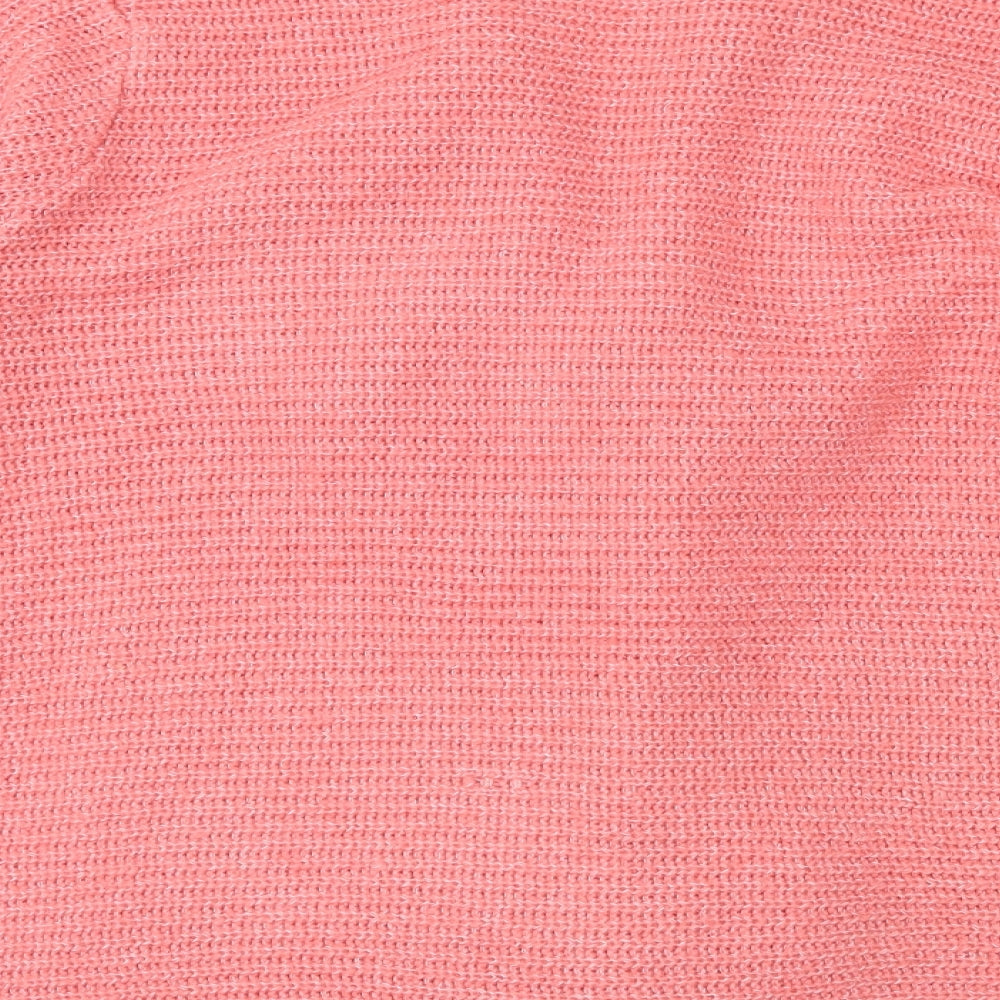 DASH Womens Pink  Knit Cardigan Jumper Size 14