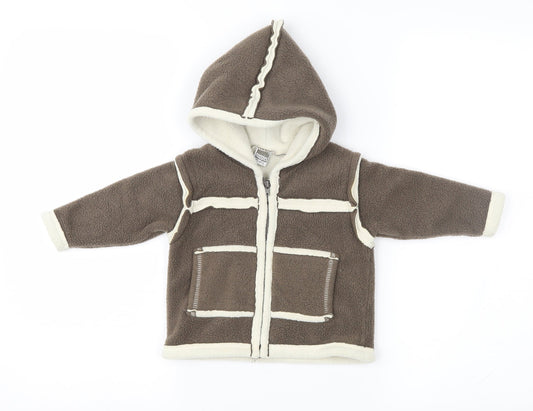 Noppies Baby Brown   Jacket  Size 6-9 Months